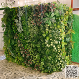 Thi Công Tường Cây Giả Trang Trí Thay Vách Ngăn Nhà Vệ Sinh