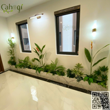 Thi Công Bồn Cây Giả Trang Trí Hành Lang