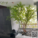 Thi Công Decor Cây Hoa Giả Khu Phức Hợp Thư Giãn Và Nhà hàng Onsen