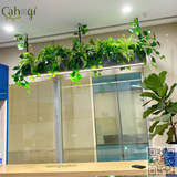 Thi Công Bồn Cây Giả Cho Treo Rủ Trần - Giải Pháp Xanh Cho Văn Phòng Hiện Đại Tòa Lotte Đào Tấn