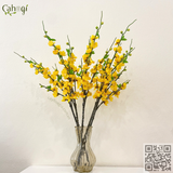 Hoa Giả Cành Hoa Mai Cổ Cao Cấp
