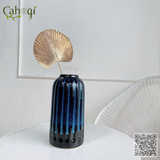 Phụ Kiện Cắm Hoa- Cành Lá Cọ Màu Vàng Kim 28x12 Cm