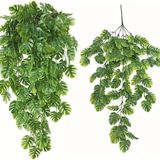 Chùm Dây Leo Giả - Dây Leo Trầu Bà Lá Rách 5 Nhánh 80 Cm