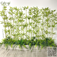 Cây Tre Giả -Cành Lớn Lá Nhựa- Chịu Được Mưa Nắng