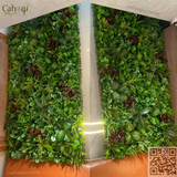 Thi Công Trang Trí Tường Cây Giả Và Bồn Cây Giả Theo Bản Vẽ 3D
