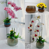 Bát Sứ Men Hoả Biến Vân Sọc Dọc 12x14x16 Cm