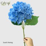 Hoa Giả Hoa Cẩm Tú Cầu Cao Su Bông Lớn 60 Cm