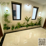 Thi Công Bồn Cây Giả Trang Trí Hành Lang