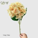 Hoa Giả Hoa Cẩm Tú Cầu Cao Su Bông Lớn 60 Cm