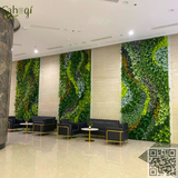 Thi Công Tường Cây Giả Toà Nhà Technopark Của VINHOM OCEAN PACK 1