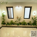 Thi Công Bồn Cây Giả Trang Trí Hành Lang