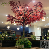 Thi Công Decor Cây Hoa Giả Khu Phức Hợp Thư Giãn Và Nhà hàng Onsen