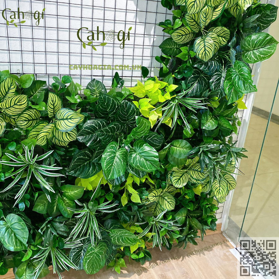 Thi Công Tường Cây Nhân Tạo Theo Bản Vẽ 3D 5