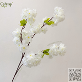 Cành Đào Lụa Làm Cây Đào Giả 3 Tầng Cánh 100 Cm