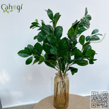 Cành Lá Giả Trang Trí - Cành Lá Trà Giả 100 Cm