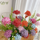 Hoa Giả Cẩm Tú Cầu Nhựa 3 Bông
