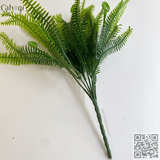 Cây Giả - Dương Xỉ Cổ Đại Ngọn Cong 7 Nhánh 28 Lá 30 Cm