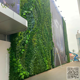 Thi Công Tường Cây Giả Toà Nhà DOJI Hải Phòng