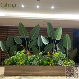 Thi Công Decor Cây Hoa Giả Khu Phức Hợp Thư Giãn Và Nhà hàng Onsen