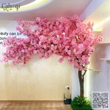 Thi Công Cây Hoa Đào Giả Spa KOSE