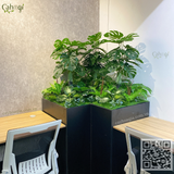 Thi Công Tiểu Cảnh Cây Giả Văn Phòng Lim Group Tòa Nhà Sông Đà