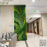 Thi Công Tường Cây Giả Toà Nhà Technopark Của VINHOM OCEAN PACK 1
