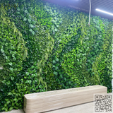 Thi Công Tường Cây Giả Cho Công Ty TNHH Giầy Athena Yên Mô -Ninh Bình