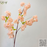 Cành Đào Lụa Làm Cây Đào Giả 3 Tầng Cánh 100 Cm