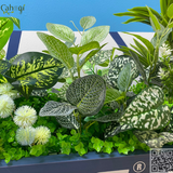 Thi Công Bồn Cây Giả Trang Trí Tủ Văn Phòng