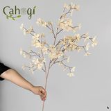 Hoa Giả Hoa Cưới Cành Hoa Nhài Mùa Đông 3 Nhánh 95 Cm
