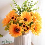 Bụi Hướng Dương Phấn Vàng 33Cm