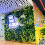 Thi Công Tường Cây Nhân Tạo Theo Bản Vẽ 3D Tại Toà Nhà 360 Giải Phóng