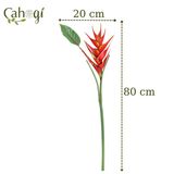 Hoa Giả- Hoa Chuối Cá Chép Cao Su Nhiều Màu Sắc 80 cm