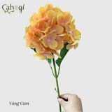 Hoa Giả Hoa Cẩm Tú Cầu Cao Su Bông Lớn 60 Cm