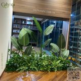 Thi Công Trồng Bồn Cây Giả Tại Nhà Hàng