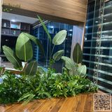 Thi Công Trồng Bồn Cây Giả Tại Nhà Hàng