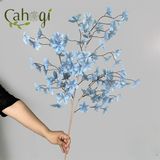 Hoa Giả Hoa Cưới Cành Hoa Nhài Mùa Đông 3 Nhánh 95 Cm