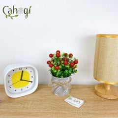 Chậu Hoa Nhỏ Cắm Sẵn Hoa Bồ Công Anh Giả