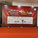 Thi Công Cho Thuê Cây Hoa Anh Đào Giả Quảng Bá Thương Hiệu Tại Chương Trình Của VTV