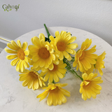 Hoa Giả - Chùm Cúc Đồng Tiền 10 Bông 45 Cm