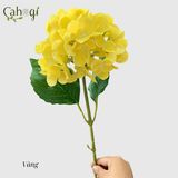 Hoa Giả Hoa Cẩm Tú Cầu Cao Su Bông Lớn 60 Cm