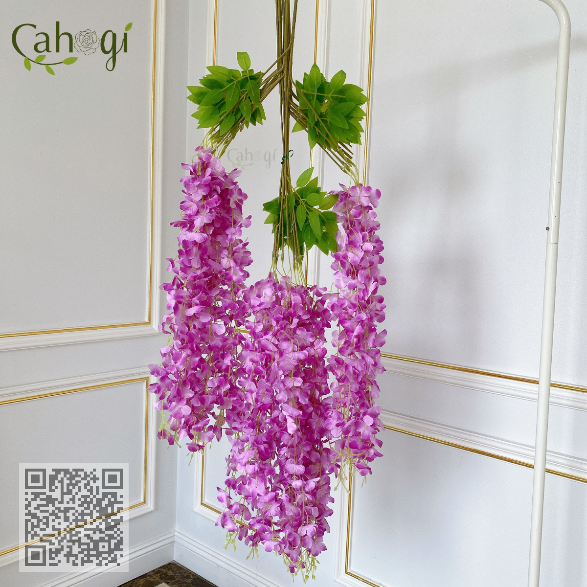 Hoa Giả - Cành Tử Đằng 110 Cm