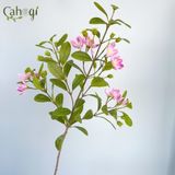 Hoa Giả Cành Hoa Sim 2 Màu 80 Cm