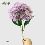 Hoa Giả Hoa Cẩm Tú Cầu Cao Su Bông Lớn 60 Cm