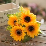 Bụi Hướng Dương Phấn Vàng 33Cm