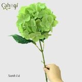 Hoa Giả Hoa Cẩm Tú Cầu Cao Su Bông Lớn 60 Cm
