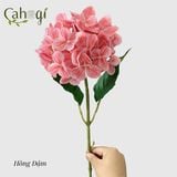 Hoa Giả Hoa Cẩm Tú Cầu Cao Su Bông Lớn 60 Cm
