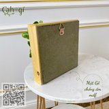 Khung Tranh Vuông Gỗ Thông Dùng Trong Cắm Hoa Và Trang Trí Tiểu Cảnh Terrarium Nhiều Kích Thước