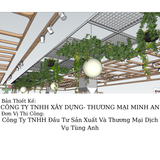 Dịch Vụ Thi Công Trần Leo Rủ Tại Siêu Thị Big C Go! Thăng Long