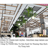 Dịch Vụ Thi Công Trần Leo Rủ Tại Siêu Thị Big C Go! Thăng Long